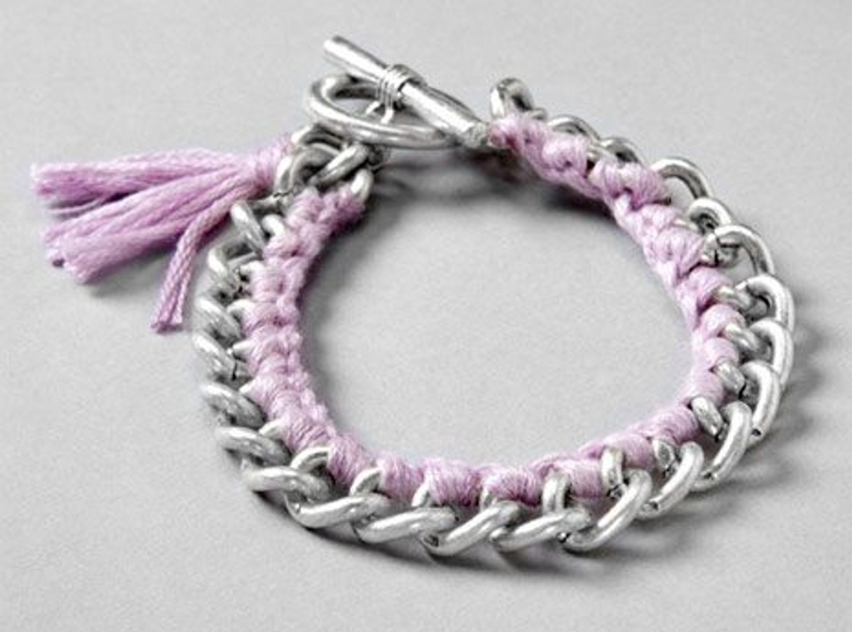The daily steal: Chain bracelet, $9