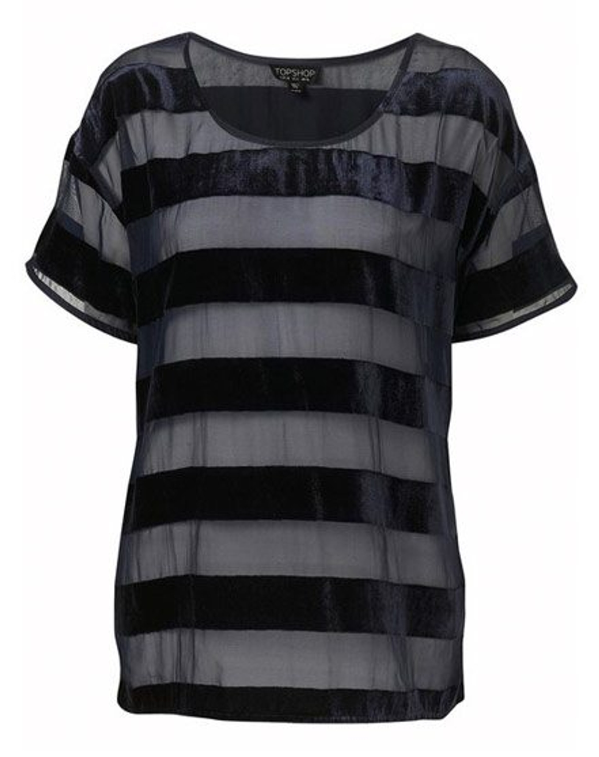 The daily steal: Velvet stripe T-shirt, $80