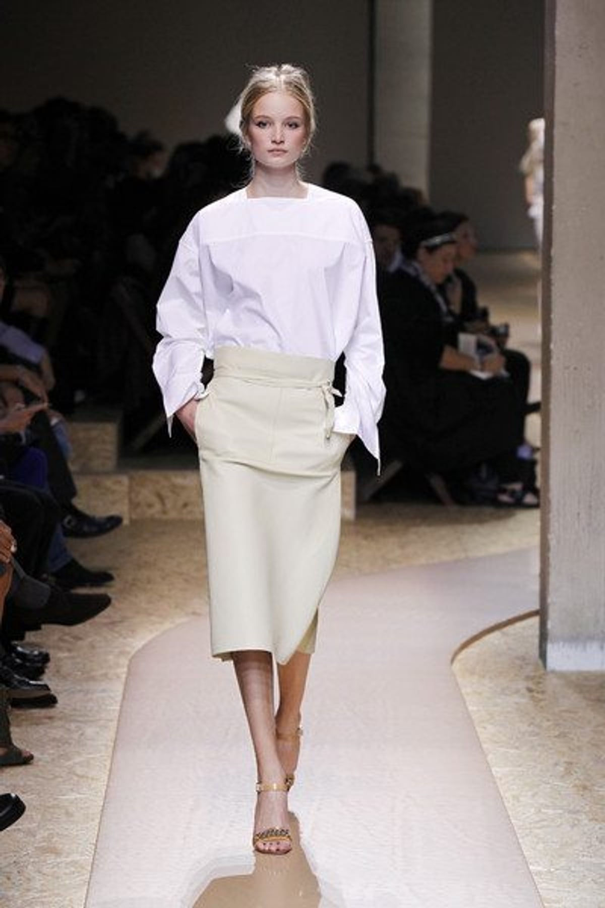 The top is tops: CELINE Spring 2011. Photography by Peter Stigter