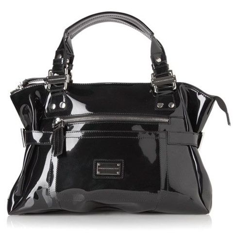 The daily steal: Patent tote, $98