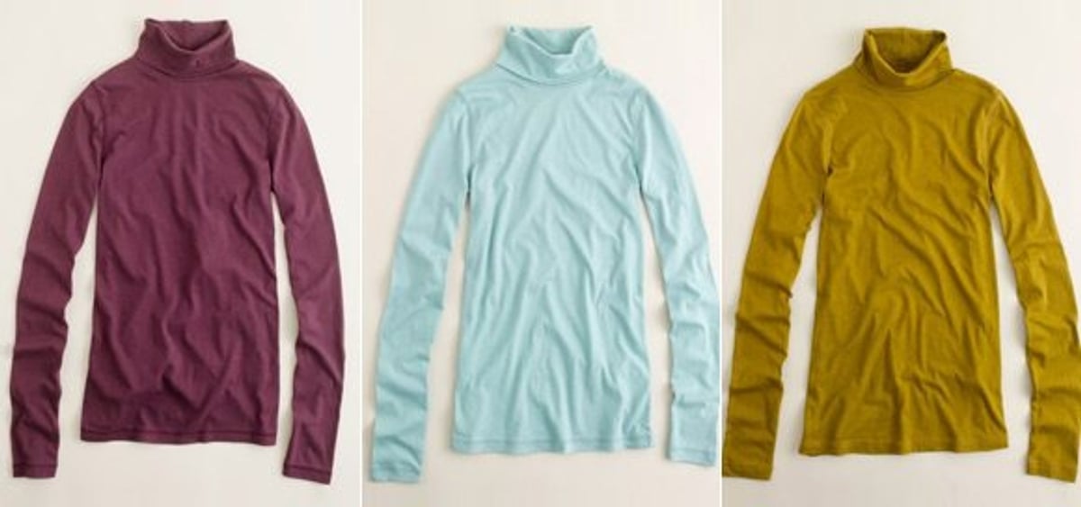 The daily steal: Turtlenecks, $20