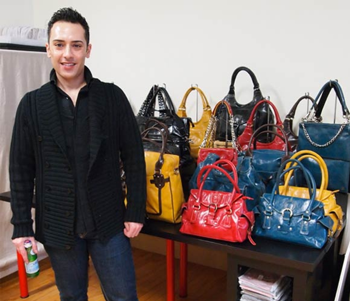 Nella Bella designer Tarek Al-Azbat at the Ukamaku media preview and website launch.