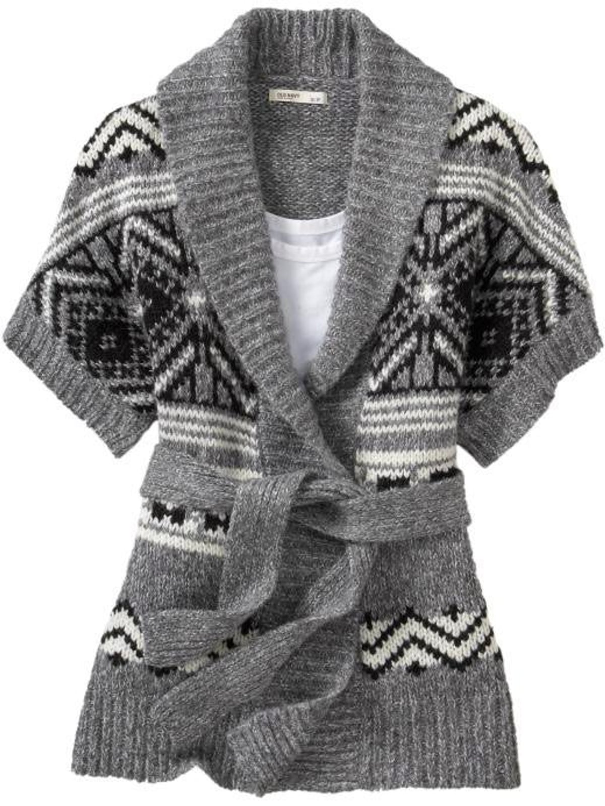 The daily steal: Nordic knit cardigan, $45