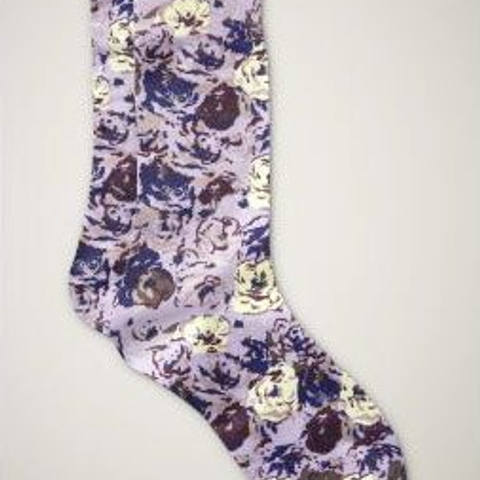 The daily steal: Floral print socks, $9