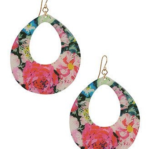 The daily steal: Floral earrings, $6