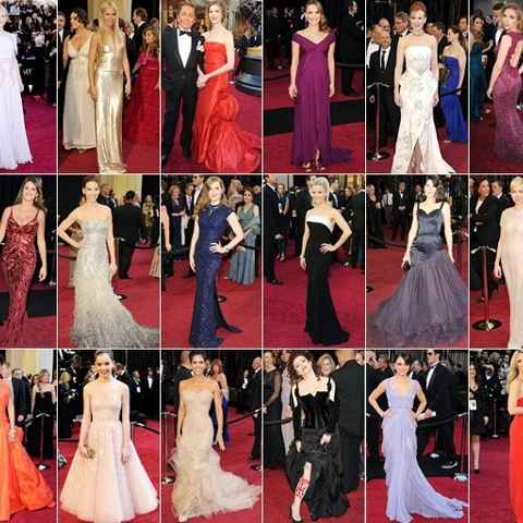 Celeb poll: Vote for your favourite dress from the Oscars red carpet!