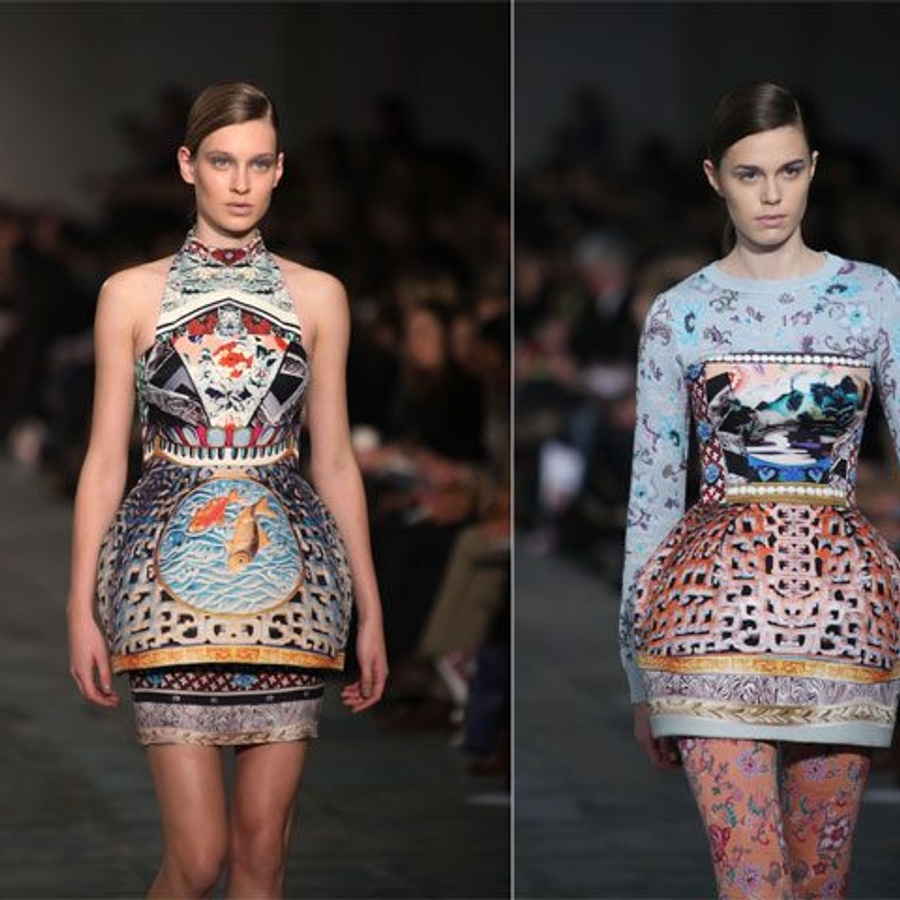 LFW diary: Mary Katrantzou's garden of delights, Marios