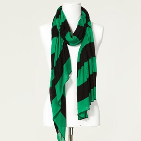 Daily steal: Striped scarf, $30