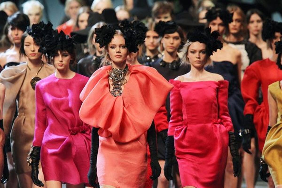 Lanvin finale shot by by Antonio de Moraes Barros Filho/Getty Images