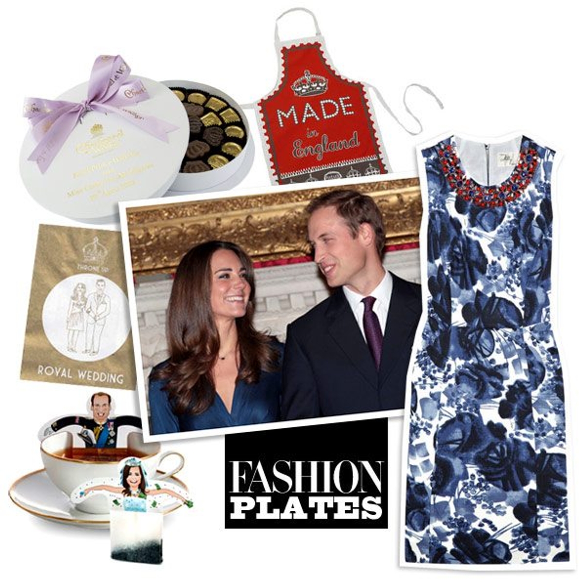 FASHION Plates: Host your own royal wedding watching party!