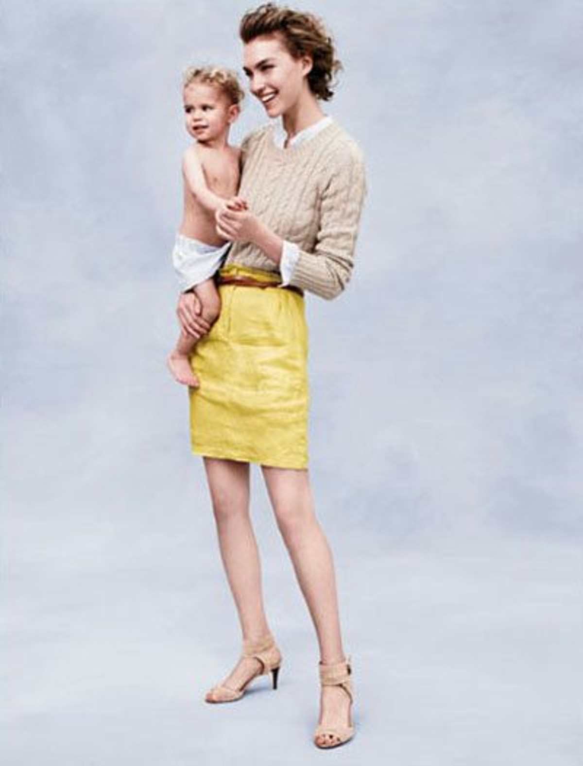Fashion news: Arizona models with her babe, Karl directs for... ice cream and is Carine designing?