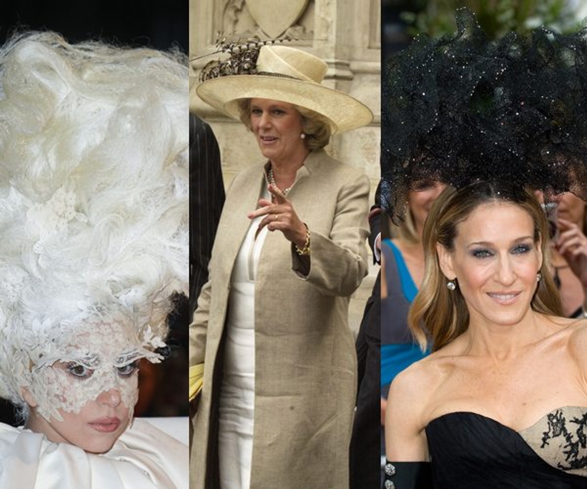 From left: Photography by Mike Marsland/WireImage and Anwar Hussein/Getty