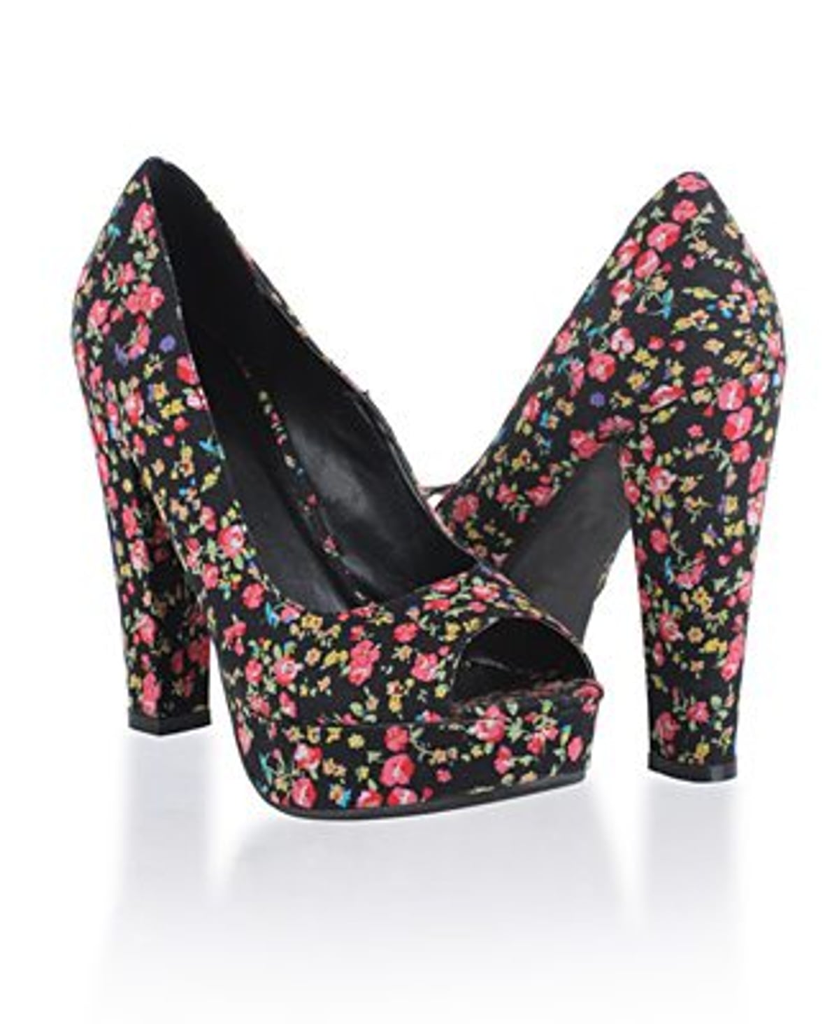 Daily steal: Floral peeptoe heels, $28
