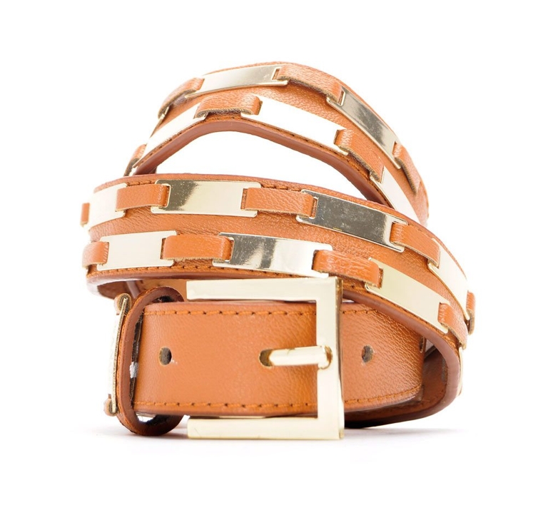 Mango Metallic Belt