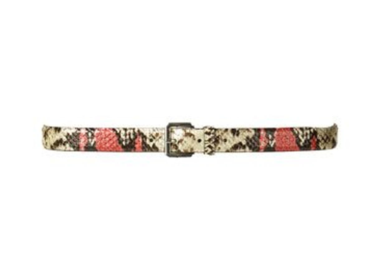 Daily steal: Snakeskin belt, $26