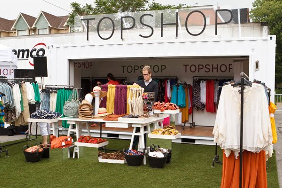 They like us. They really like us! Topshop showers Toronto (and cottage country) with attention all summer long