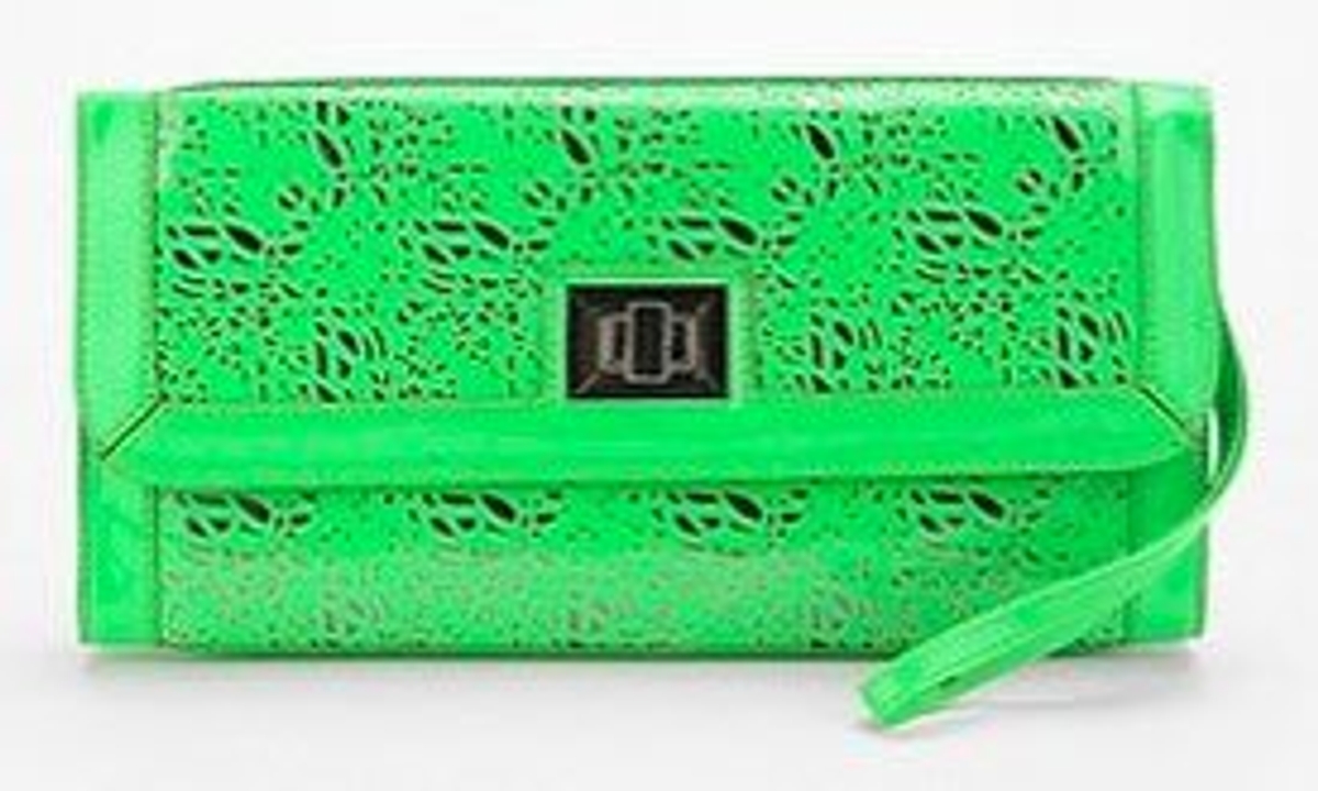 Daily steal: Neon clutch, $39