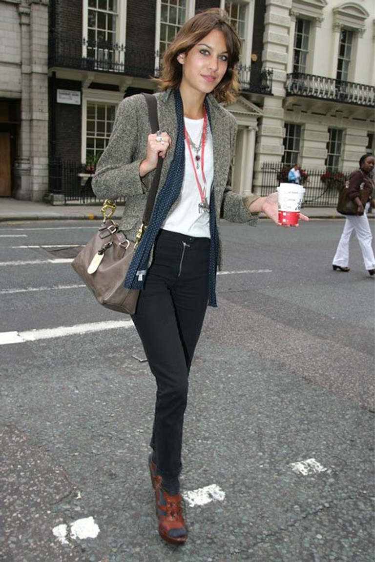 Alexa Chung. Photography by Fred Duval.