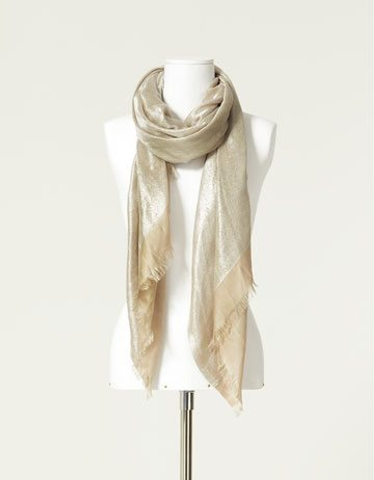 Daily steal: Metallic scarf, $36