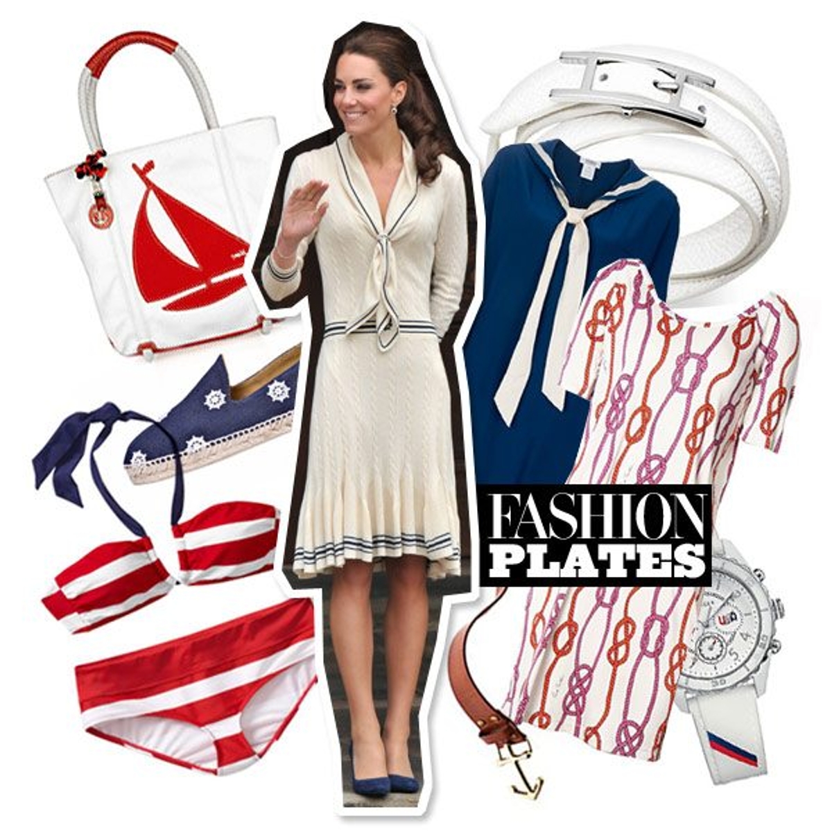 FASHION plates: Get Kate’s sailor inspired look!