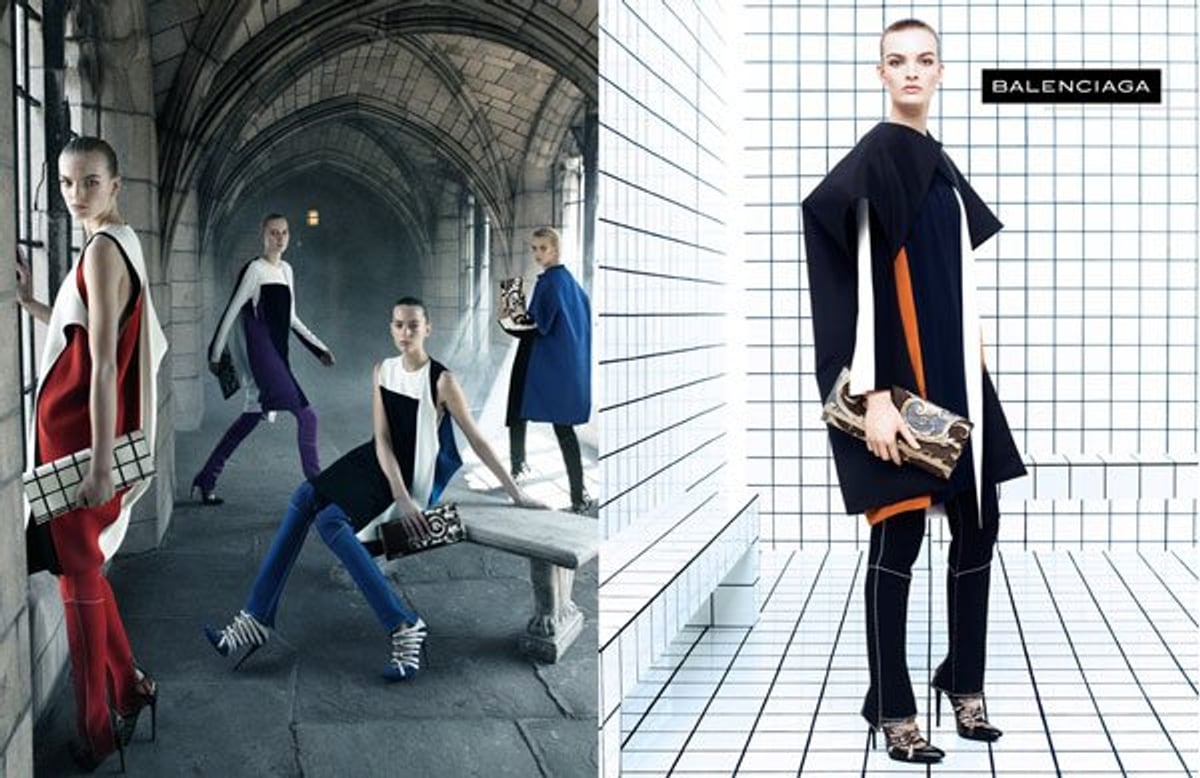 We're kvelling! Five-time FASHION cover girl Liisa Winkler kills it in the new Balenciaga ads