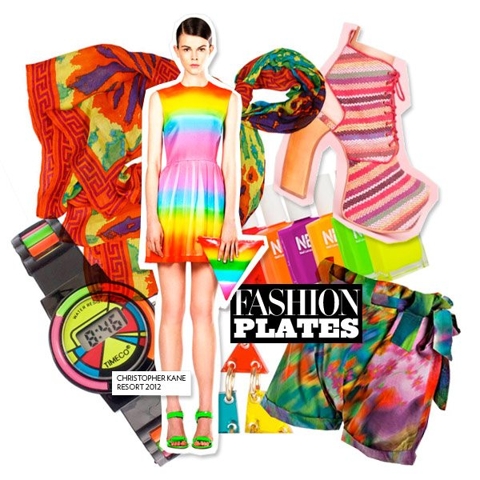 FASHION plates: Rainbow Brite