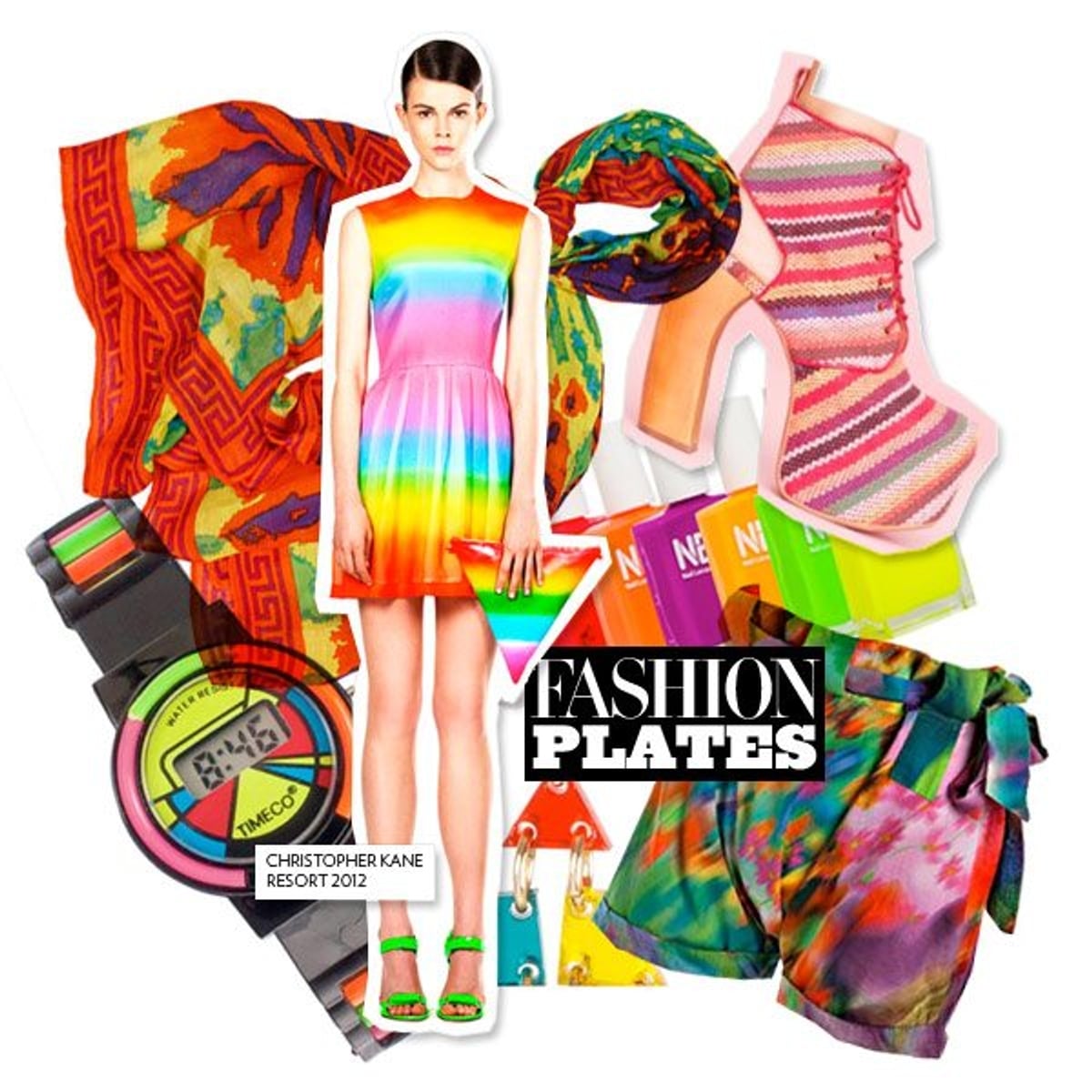 FASHION plates: Rainbow Brite