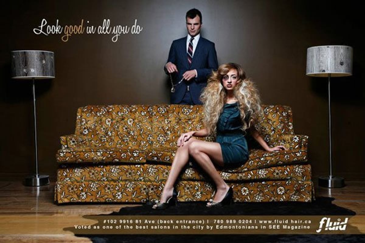 They said/We said: What we think about domestic abuse imagery being used in Edmonton salon campaign