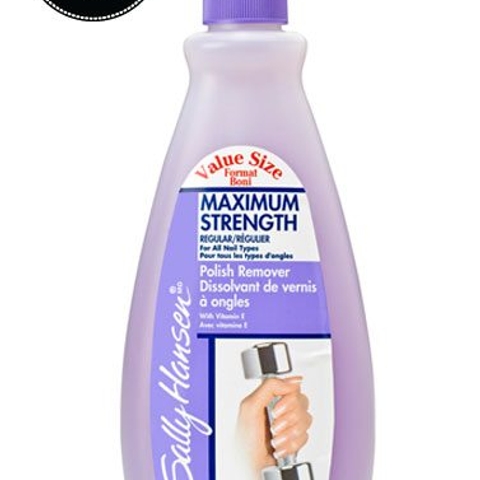 Afternoon beauty fix: Nail polish remover that removes even the blackest of blacks!