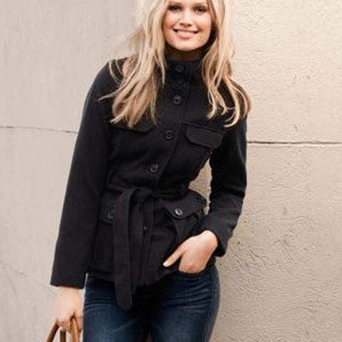 Daily steal: Black coat, $40