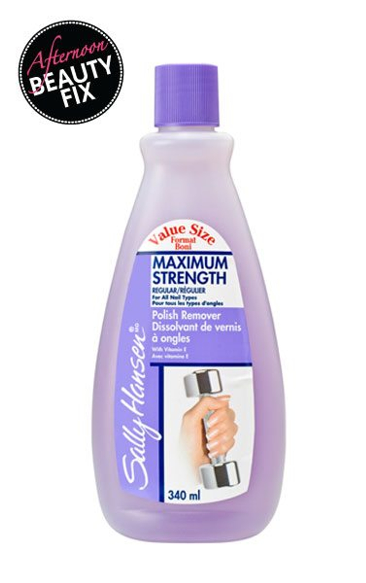 Afternoon beauty fix: Nail polish remover that removes even the blackest of blacks!