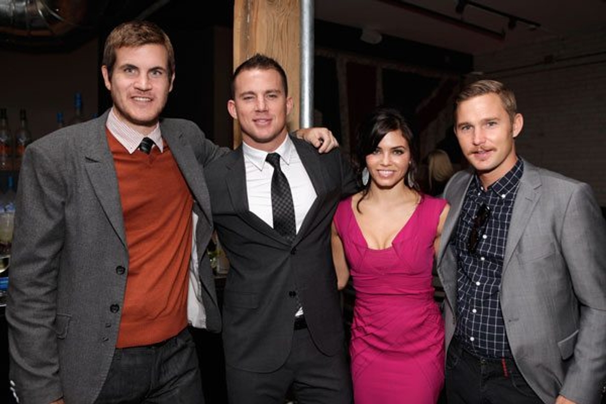 Ten Year's Jamie Linden, Channing Tatum, Jenna Dewan Tatum, and Brian Geraghty