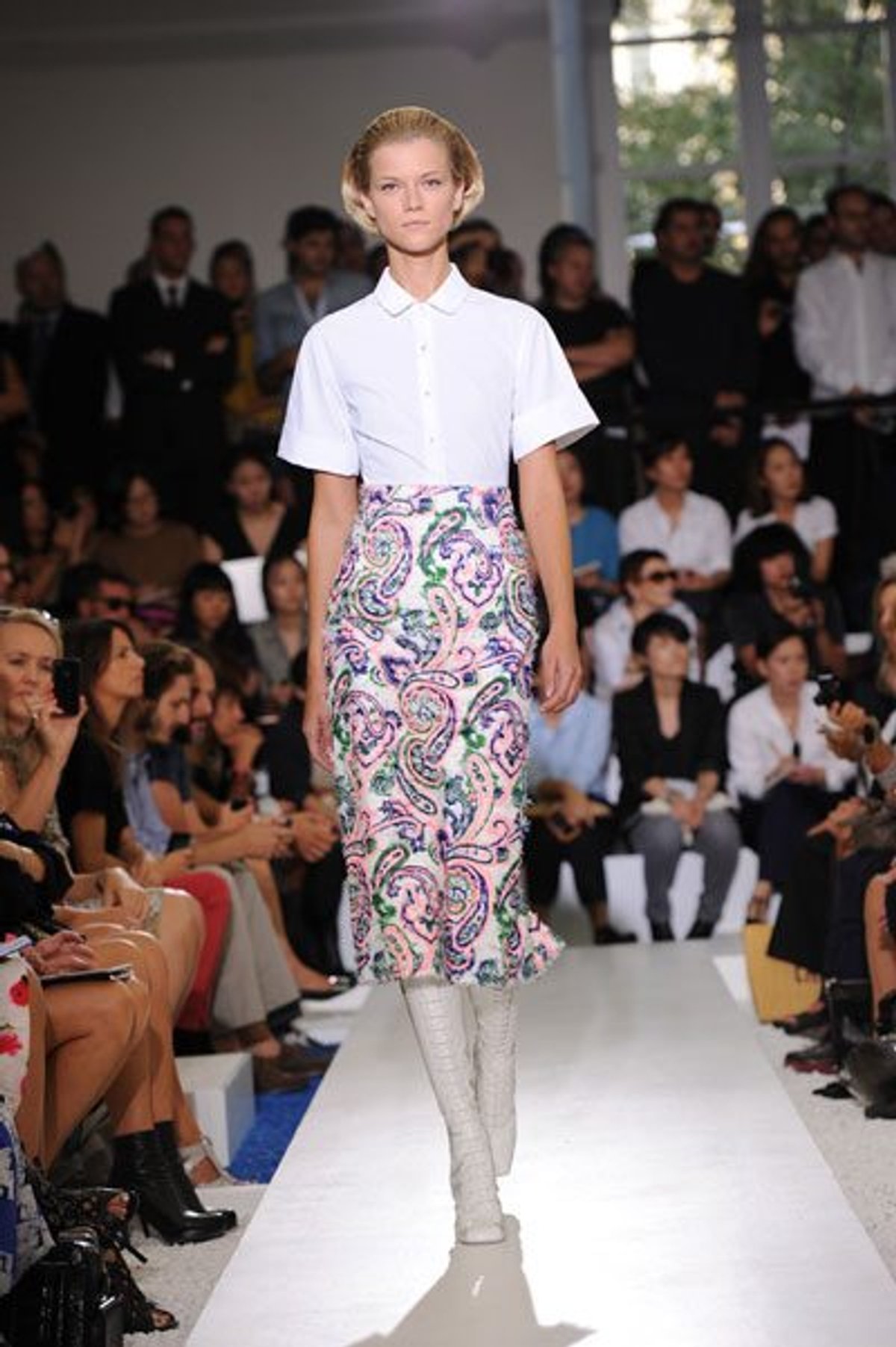 Jil Sander shot by Venturelli/WireImage