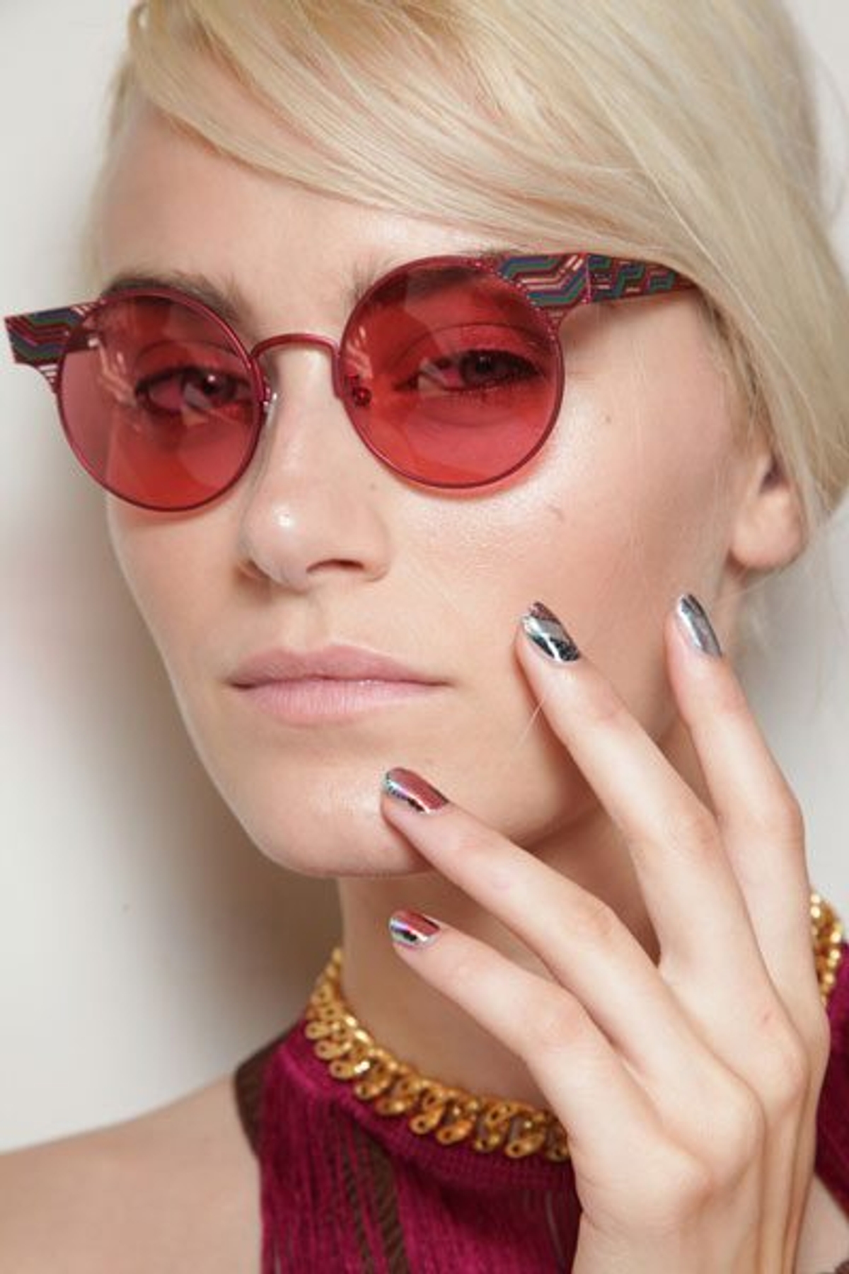 Missoni Minx! Fendi gold lids! Our top 5 favourite beauty trends coming out of Milan