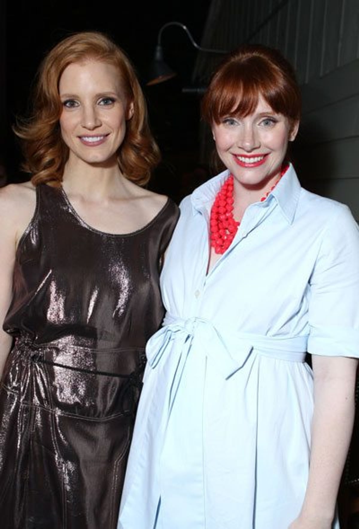 Jessica Chastain and Bryce Dallas Howard shot by Alexandria Wyman/Getty Images