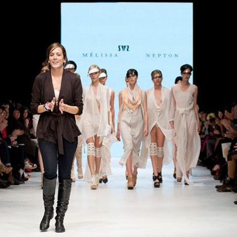 TFW diary: Dare to bare at Mélissa Nepton's transparent LG debut