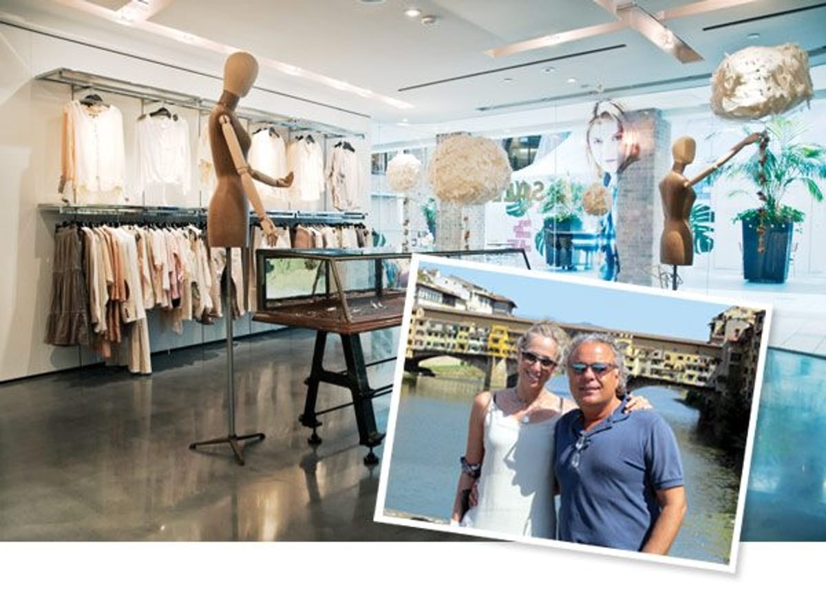 TNT Hazelton Lanes. Power couple Carrie Richmond and Arie Assaraf.
