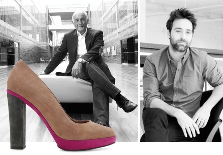 From left to right, Locale Fall 2011, Aldo Bensadoun, Douglas Bensadoun.