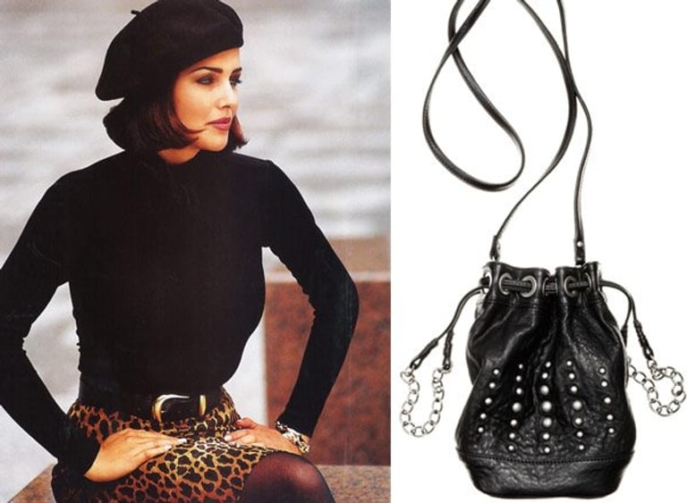 Left, Danier Fall 1992 Campaign. Right, Danier Fall 2011.