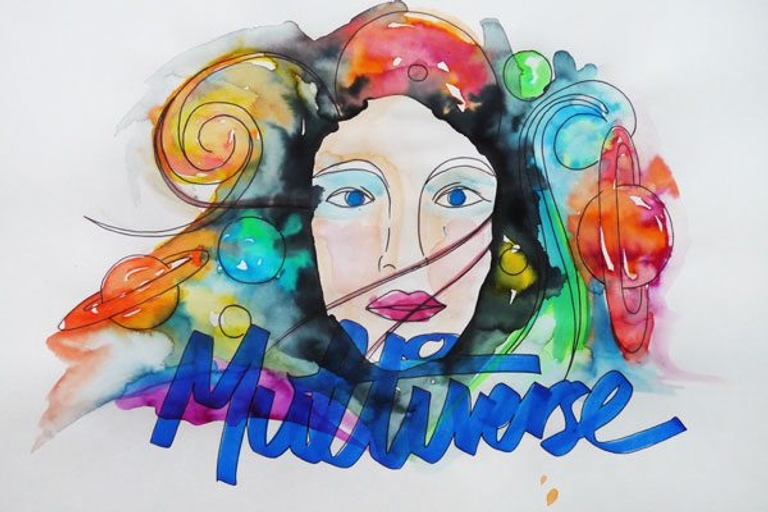 Multiverse illustration by Lewis Mirrett