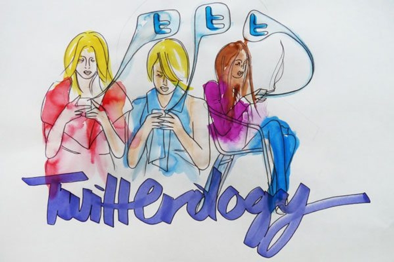 Twitterology illustration by Lewis Mirrett