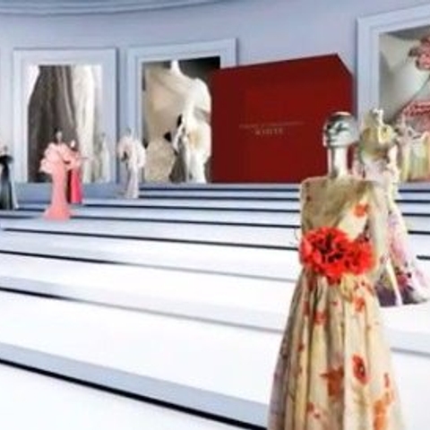 Watch the video preview of Valentino's virtual museum!