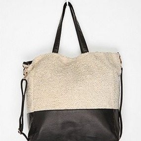Daily steal: Multi-textured tote, $59