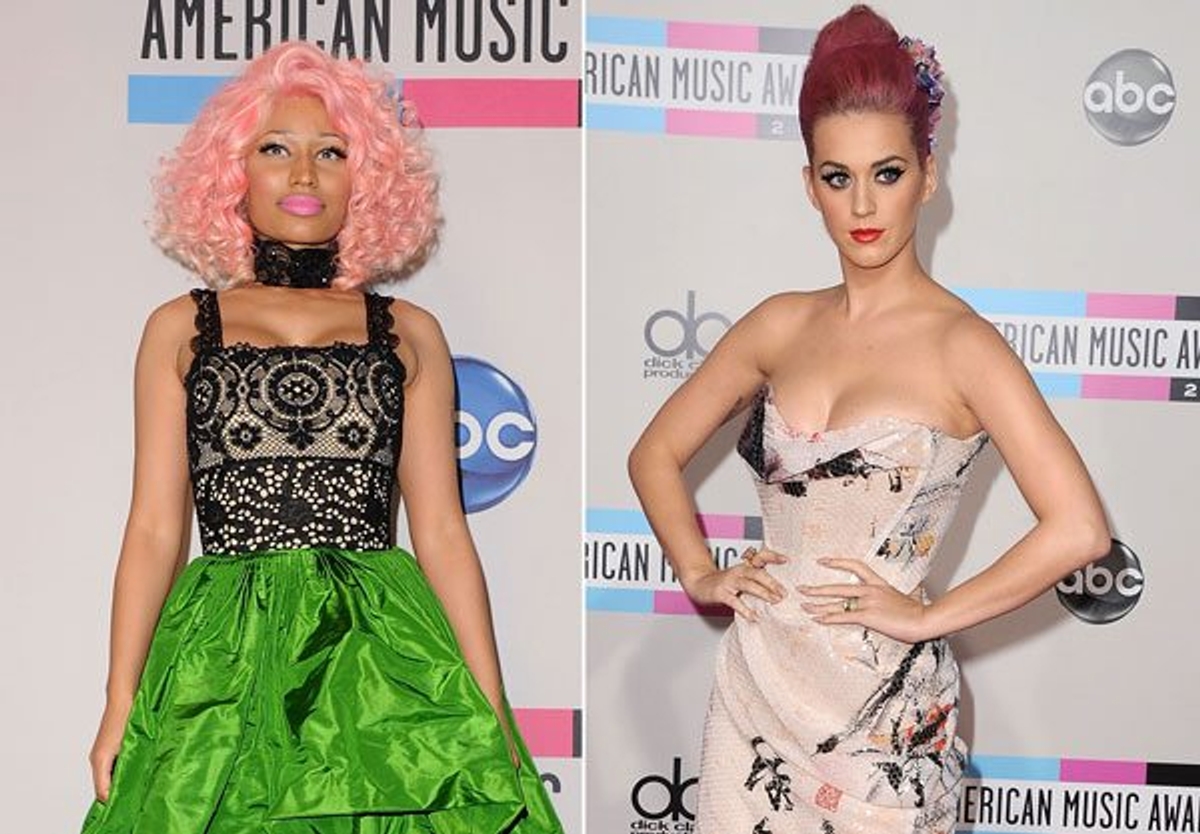 From left to right: Photo by Jon Kopaloff/FilmMagic and Steve Granitz//WireImage