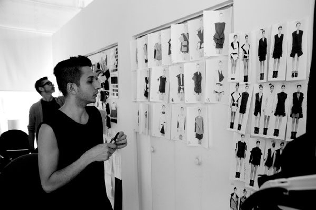 Behind the scenes with Rad Hourani and Kirsten Owen in Montreal