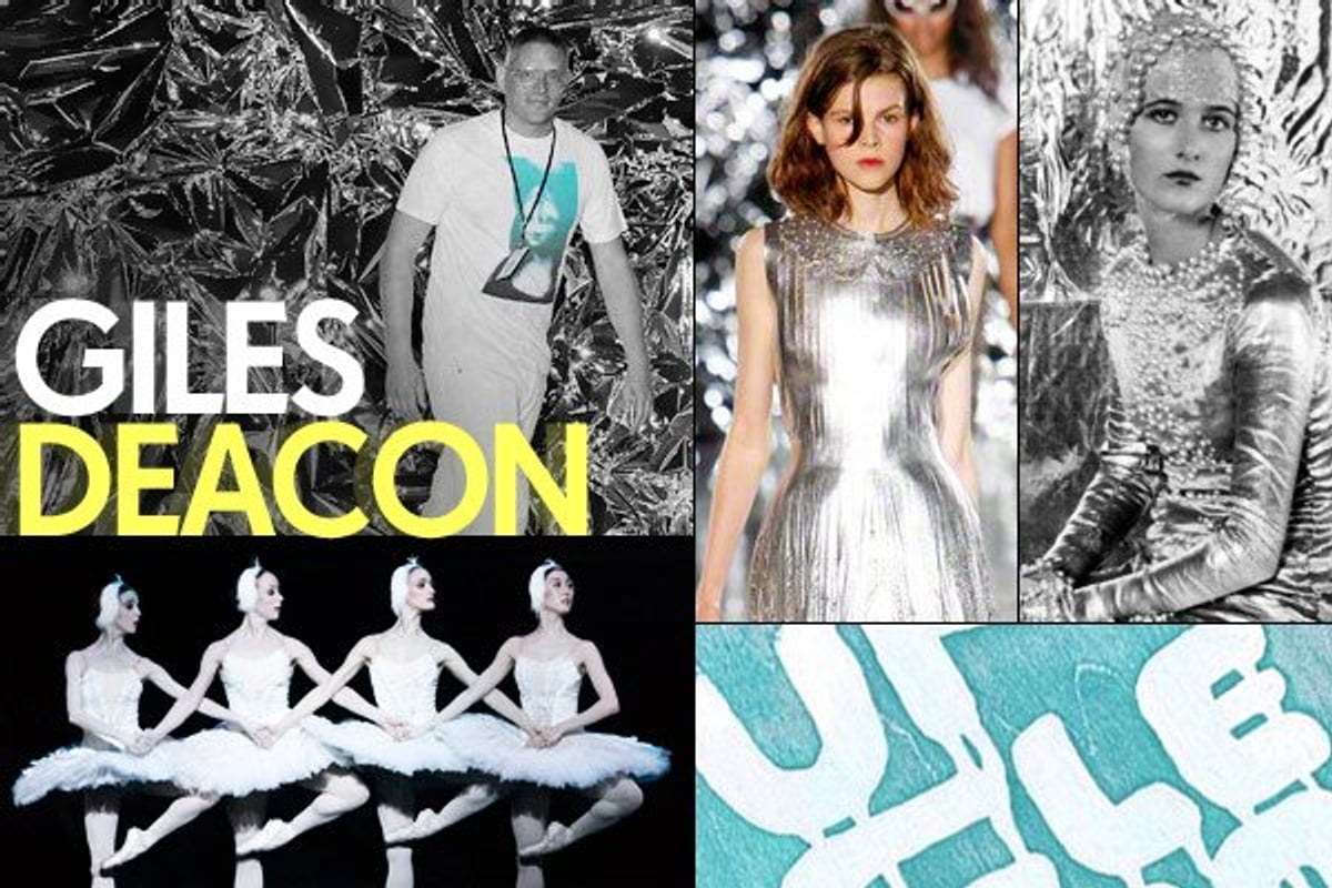 We chat with Giles Deacon on all things ballet, Tumblr, and Cecil Beaton