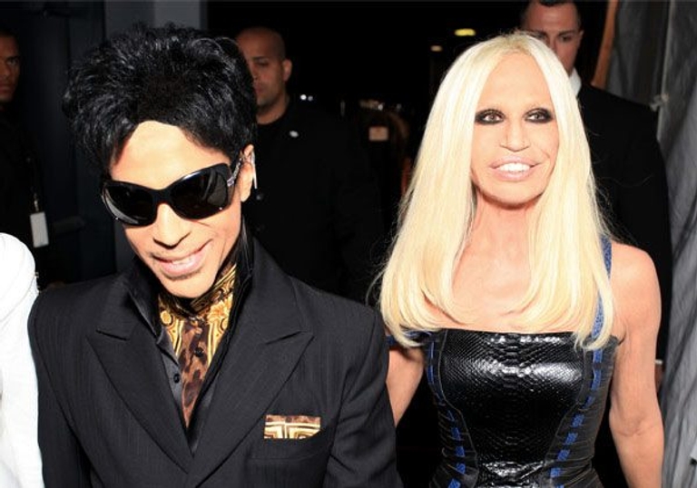 See all the photos from last night's celeb-filled Versace for H&M runway show and afterparty