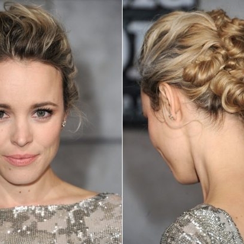 We tell you how to get Rachel McAdams' pretty updo from the Sherlock Holmes red carpet