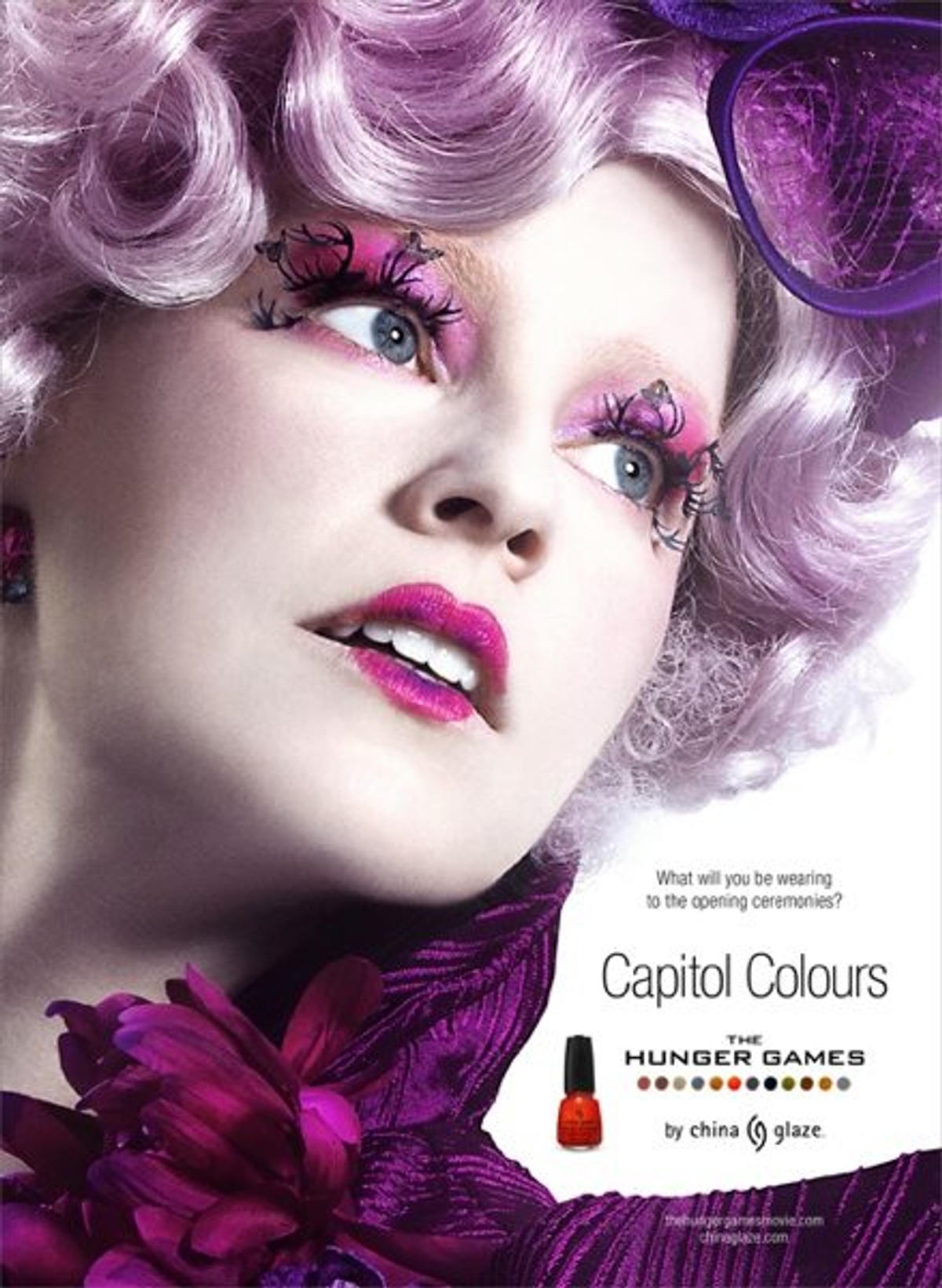 Two early Christmas presents for fans of The Hunger Games: China Glaze nail polish and a Taylor Swift song!