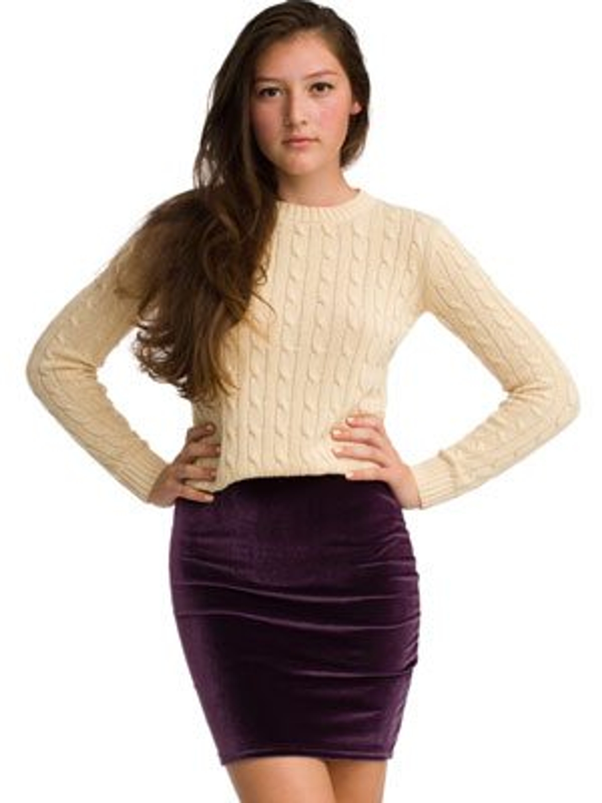 Daily steal: Velvet skirt, $40